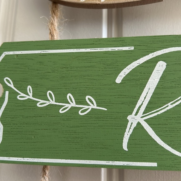 Garden Rules Hanging Sign - Picture 4 of 8